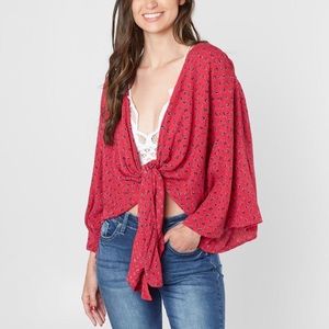 Slouchy tie top